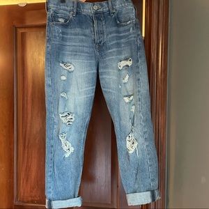 Express Vintage Skinny High Rise Jeans